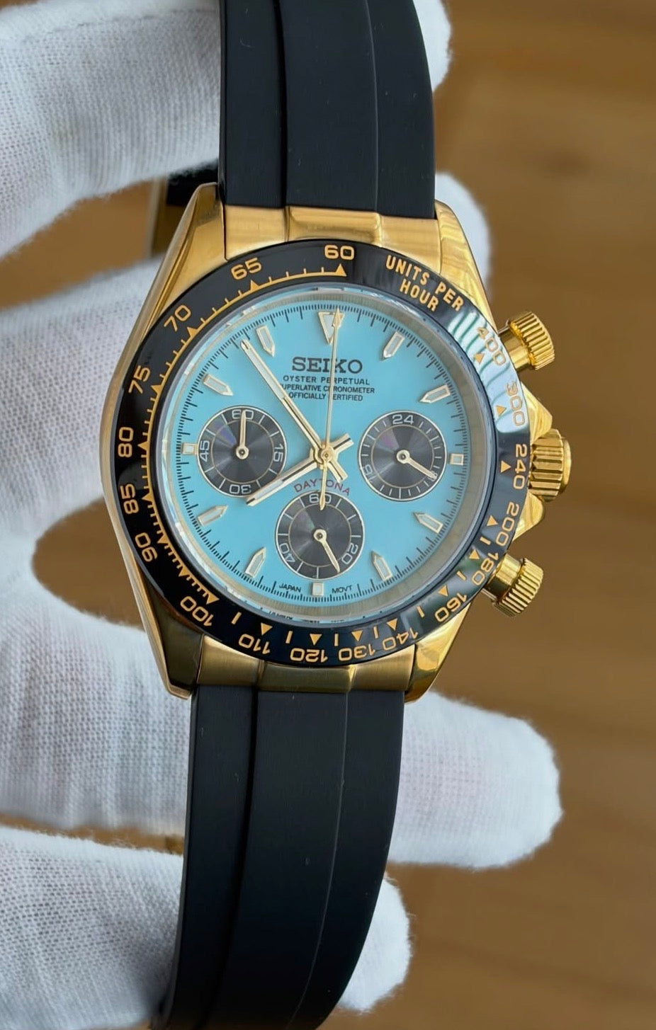 Seiko Daytona Oysterflex - Tiffany