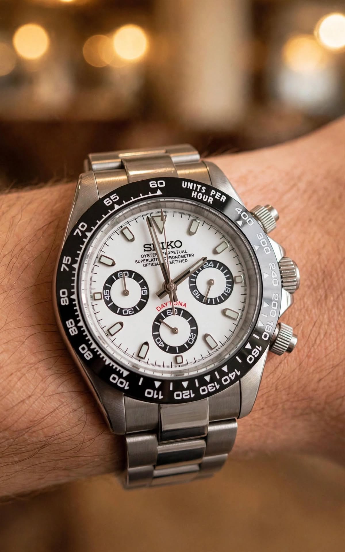 Seiko Daytona Panda - VK63